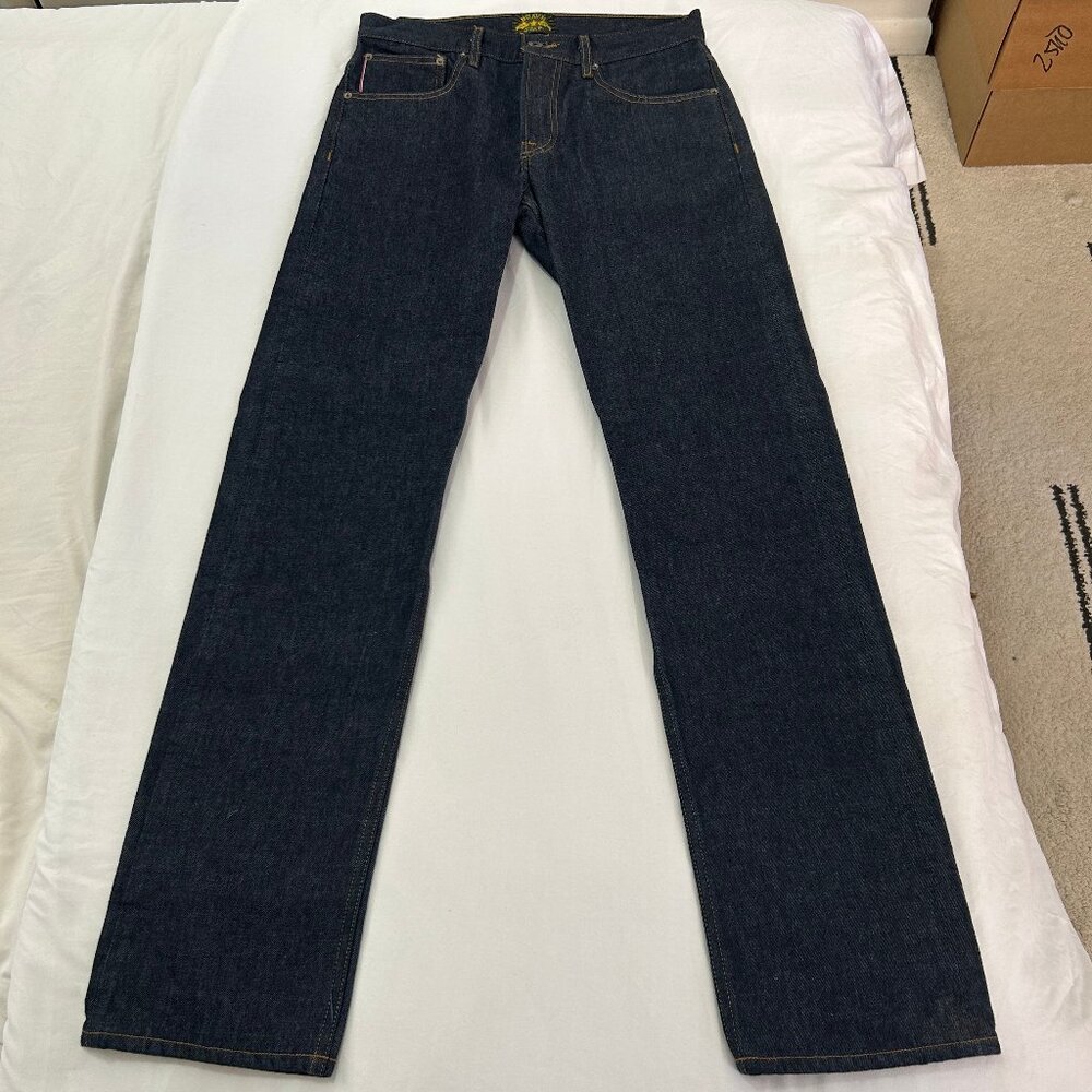 NEW Bravestar Selvage True Straight Vidalia 'Bayou Blue' Selvedge Denim 32x36